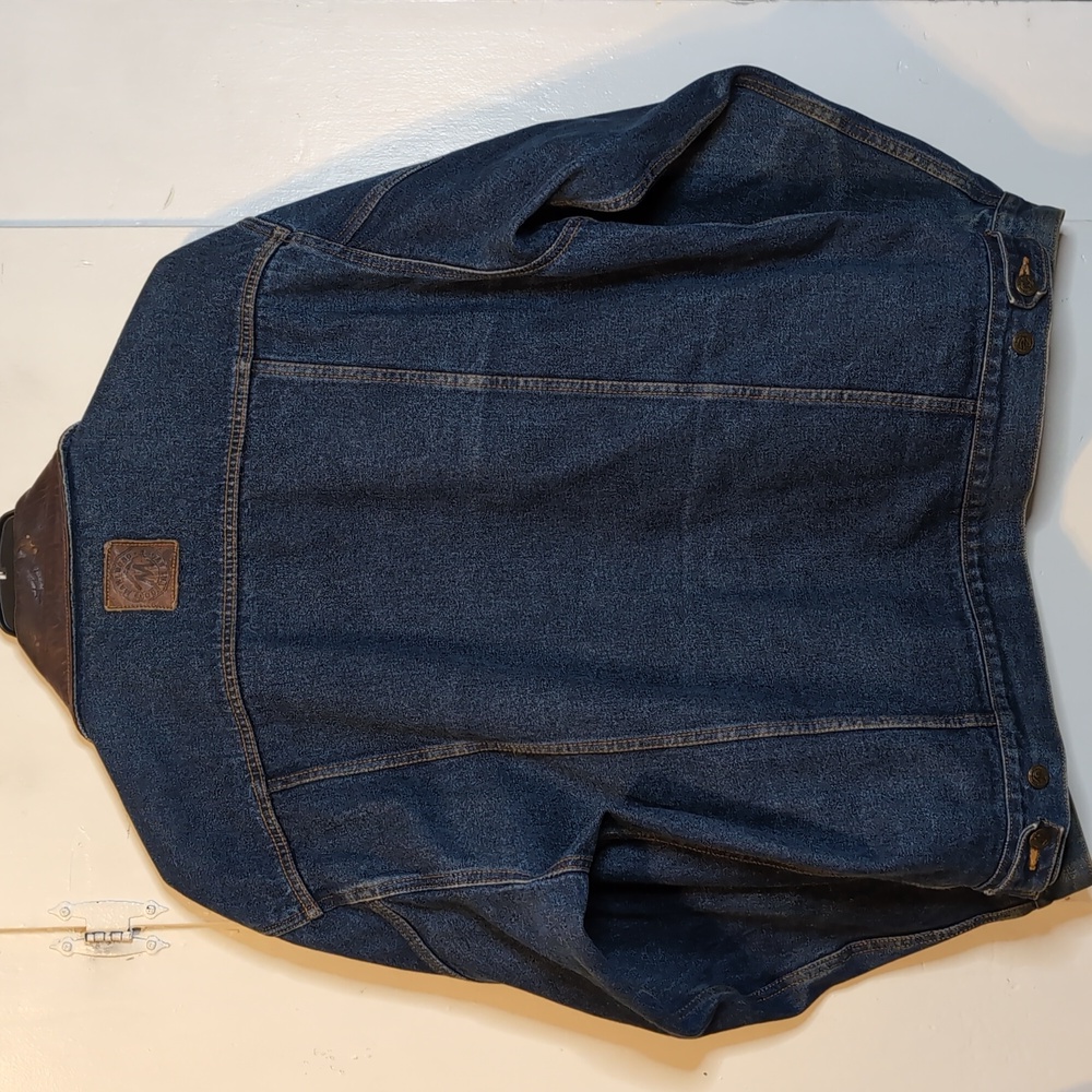 Vintage Marlboro Country Store jean jacket men's large - Picture 7 of 9